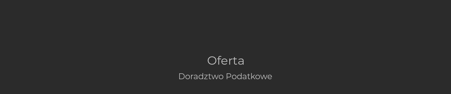 Doradztwo Podatkowe